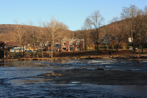 A warm fall day in Ohiopyle