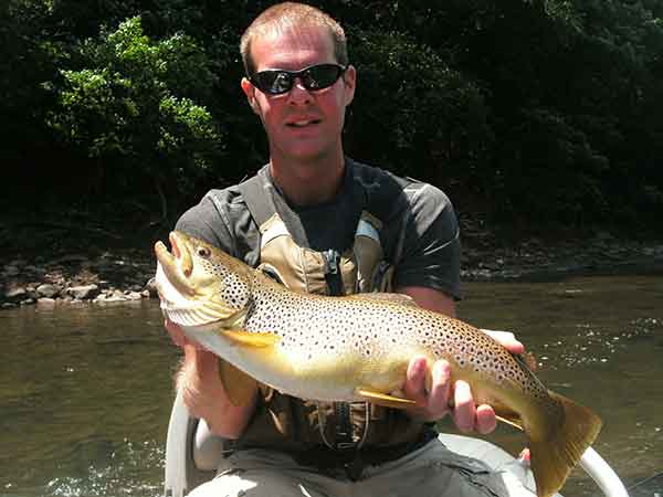 Youghiogheny Trout fishing - Wilderness Voyageurs
