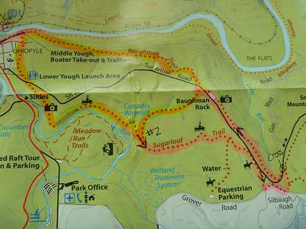 Ohiopyle state park trail map