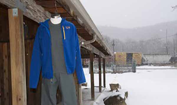 Blue Desna jacket Mountain Hardwear