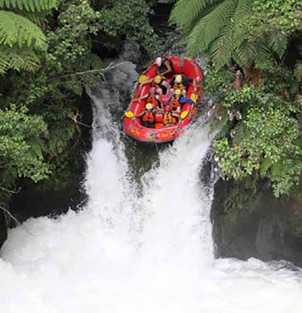 Ohiopyle raft guide in New Zealand