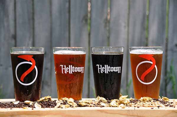 Helltown brewing Tap takeover Ohiopyle