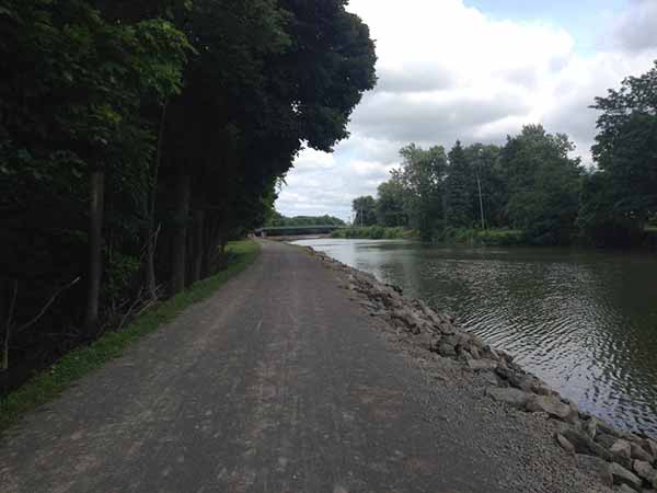 Erie Canal tow path 