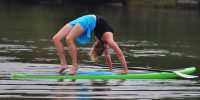 Stand Up Paddle Boarding Yoga
