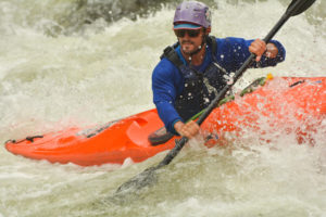 kayaking in ohiopyle on the lower yough