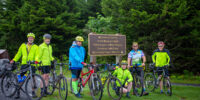 Starting the ride from West Virginia's highest point
