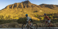 Biking Gates Pass near Tucson