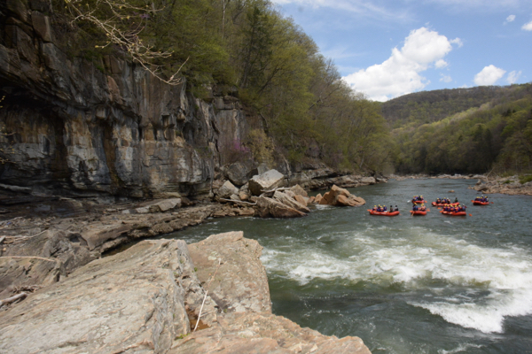 Cheat Canyon Spring Rafting