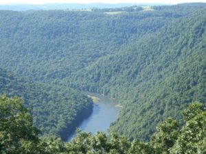 Cheat River West Virginia summer