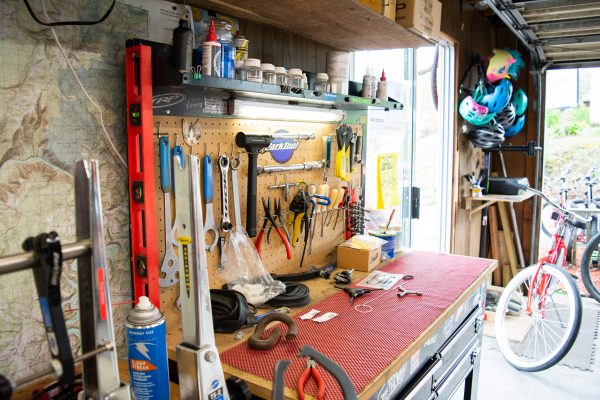 Bike shop tools and repairs