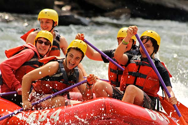 Ohiopyle Boys Scouts Rafting