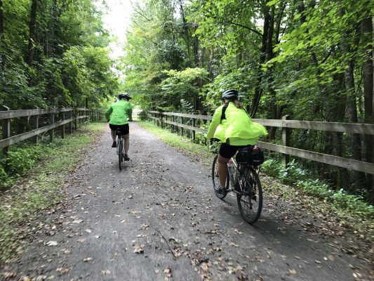Cycling the Great Allegheny Passage on a Wilderness Voyageurs Bike tour