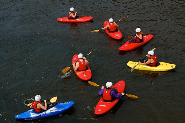 Scouts Kayaking, Ohiopyle PA