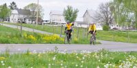 Amish country roads yellow jerseys