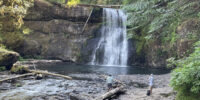 Silver Falls waterfall in Oregon