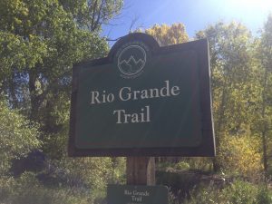 Rio Grande Trail sign