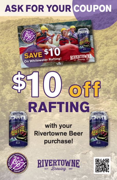rivertowne beer coupon flyer