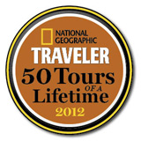National Geographic 50 tours logo