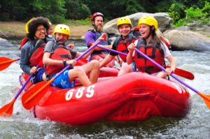 Scouts Lower Yough Rafting