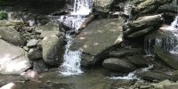 Scenic waterfalls